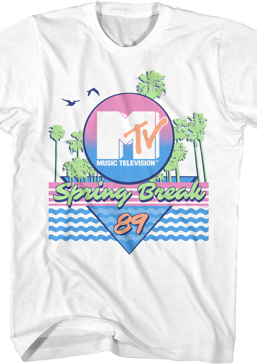 Spring Break '89 MTV Shirt - main product image
