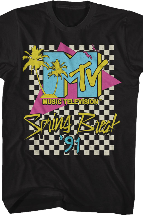 Spring Break '91 MTV Shirt - main product image
