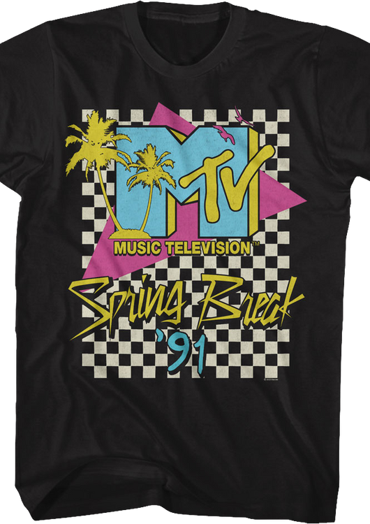Spring Break '91 MTV Shirt - main product image