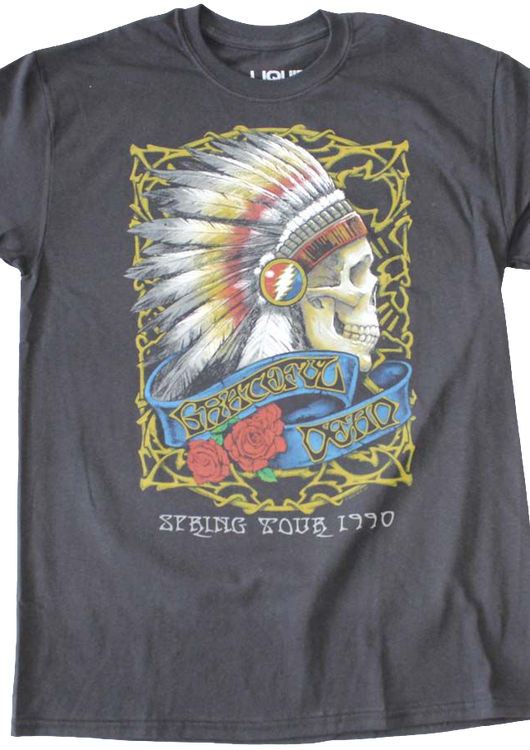 Spring Tour Grateful Dead T-Shirt - main product image
