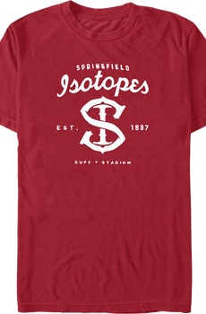 Springfield Isotopes Simpsons T-Shirt