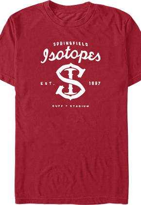 Springfield Isotopes Simpsons T-Shirt