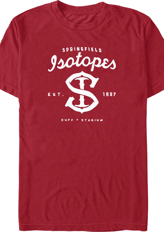 Springfield Isotopes Simpsons T-Shirt - main product image