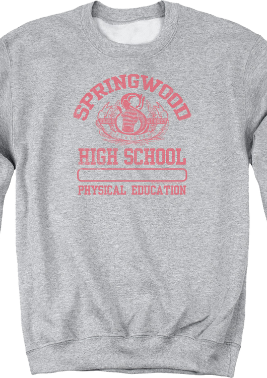 Springwood High School Nightmare On Elm Street Sweatshirt - main product image