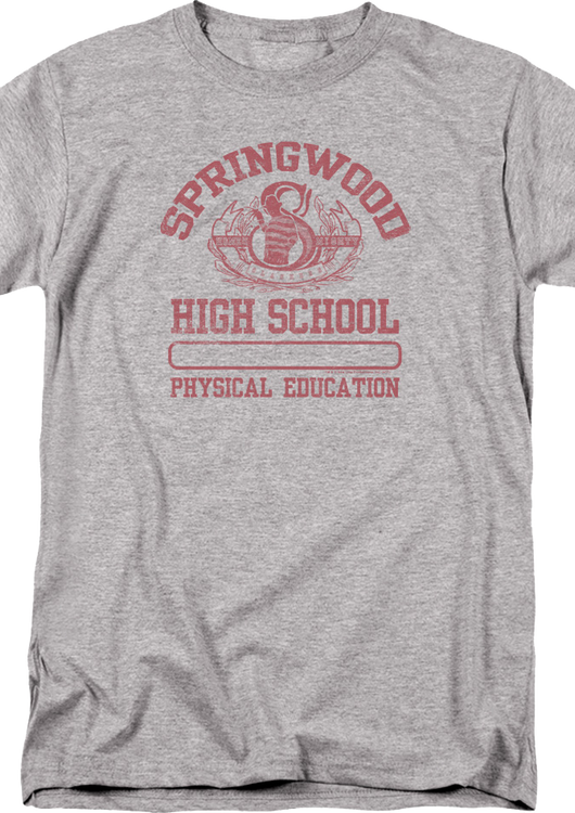 Springwood High School Nightmare On Elm Street T-Shirt - main product image