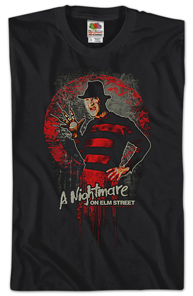 Springwood Slasher Springwood Slasher T-Shirt: Nightmare On Elm Street Mens T-Shirt