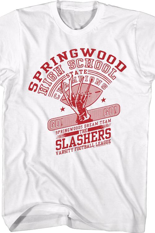 Springwood Slashers Nightmare On Elm Street T-Shirt - main product image
