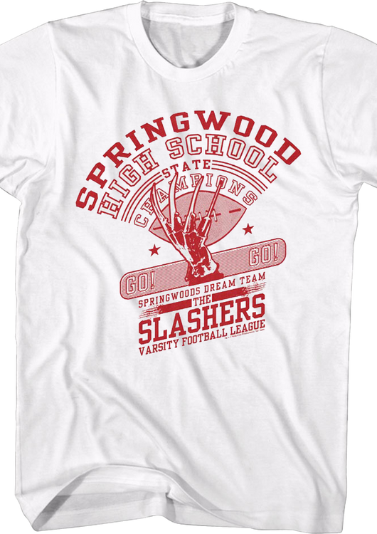 Springwood Slashers Nightmare On Elm Street T-Shirt - main product image