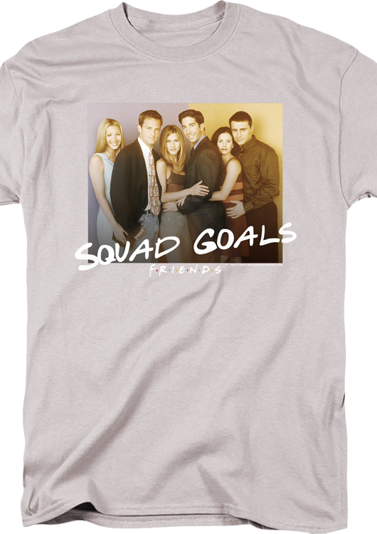 Squad Goals Friends T-Shirt - main product image