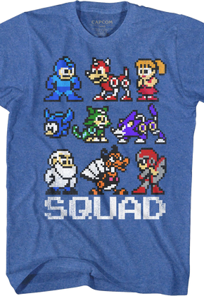 Squad Mega Man T-Shirt