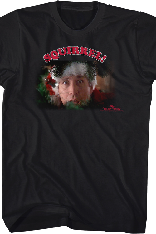 Squirrel Christmas Vacation T-Shirtmain product image