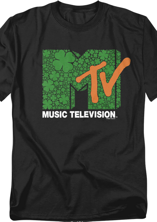 St. Patrick's Day Logo MTV T-Shirt - main product image