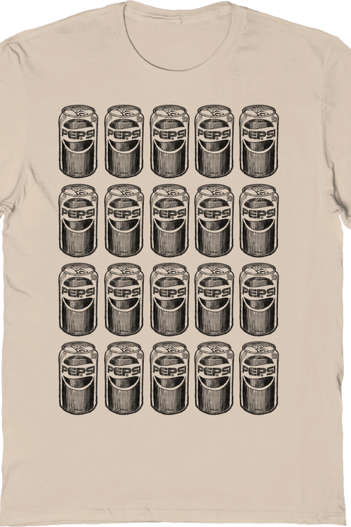 Stacked Cans Pepsi T-Shirtmain product image