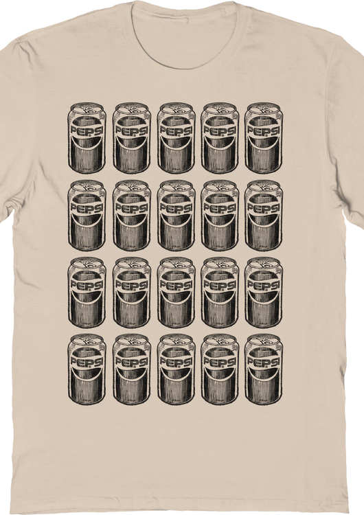Stacked Cans Pepsi T-Shirt - main product image