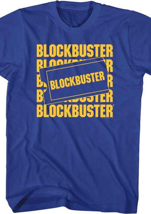 Stacked Logo Blockbuster T-Shirt - main product image