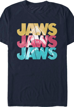 Stacked Logo Jaws T-Shirt
