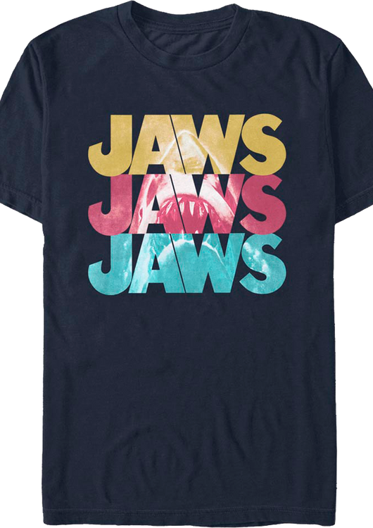 Stacked Logo Jaws T-Shirt - main product image