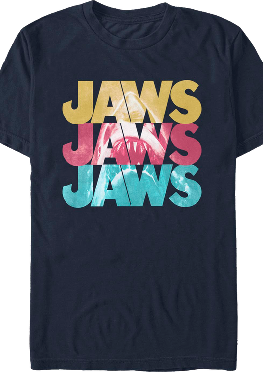 Stacked Logo Jaws T-Shirt - main product image