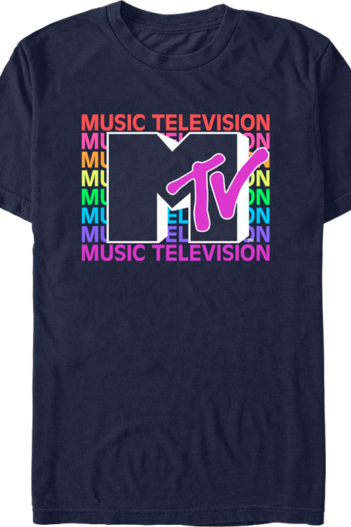Stacked Music Television MTV Shirtmain product image