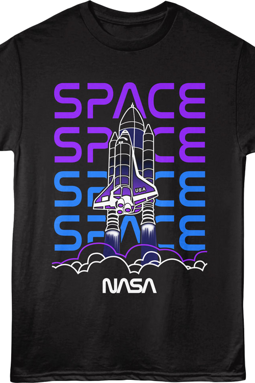 Stacked Space NASA T-Shirtmain product image