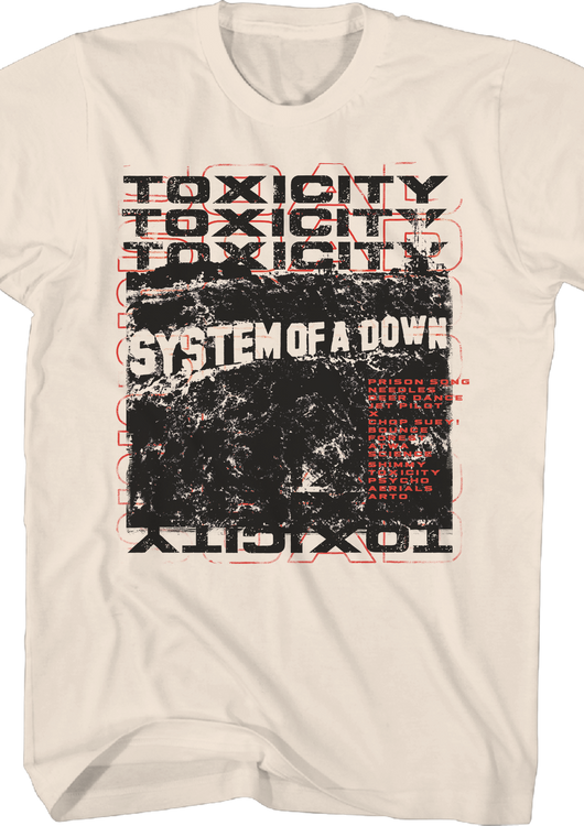 Stacked Toxicity System Of A Down T-Shirt - main product image