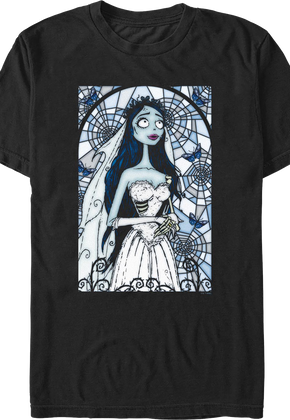 Stained Glass Corpse Bride T-Shirt