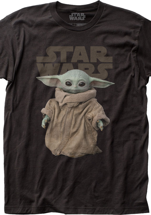 Standing Child The Mandalorian Star Wars T-Shirt - main product image