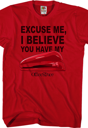 Stapler Office Space T-Shirt