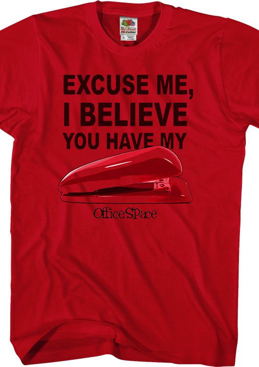 Stapler Office Space T-Shirt - main product image