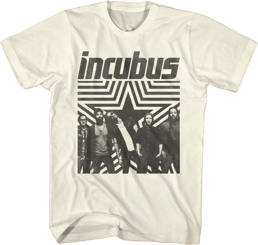Star Background Incubus T-Shirt - main product image