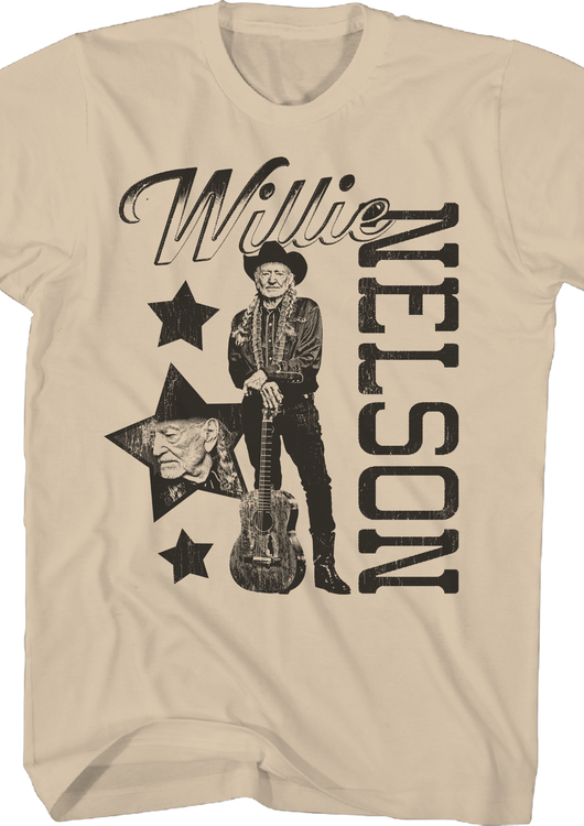 Star Collage Willie Nelson T-Shirt - main product image