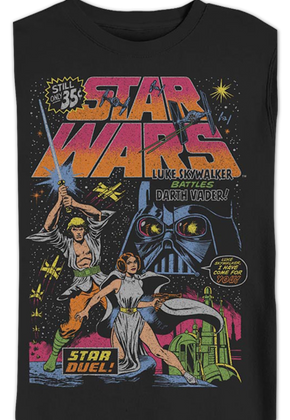 Star Duel Comic Book Cover Star Wars Sweatshirt