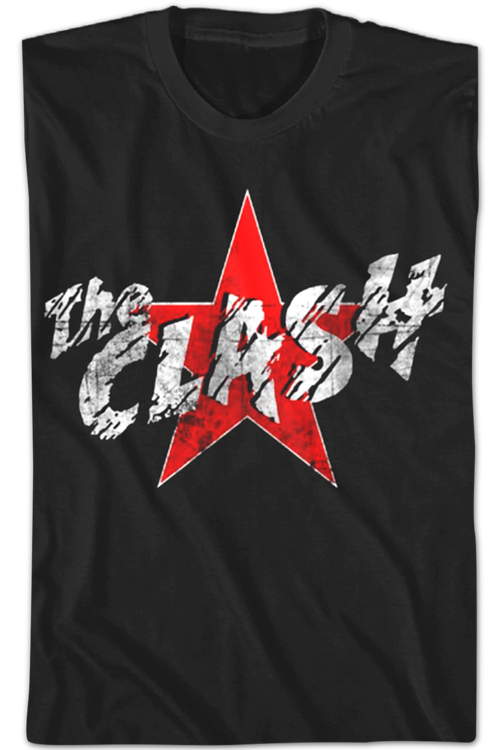 Star Logo The Clash T-Shirtmain product image