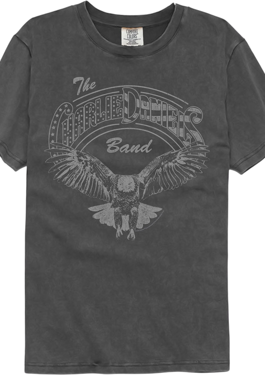Star Stripes Eagle Charlie Daniels Comfort Colors Brand T-Shirt - main product image