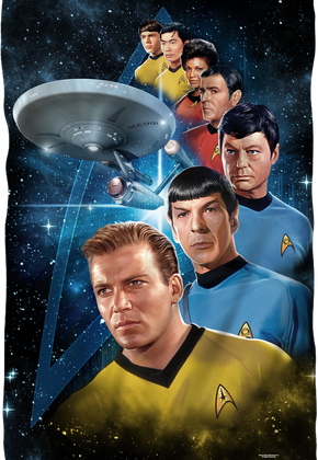 Star Trek 36 x 58 Fleece Blanket