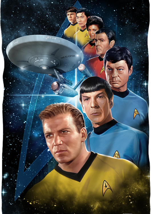 Star Trek 36 x 58 Fleece Blanket - main product image