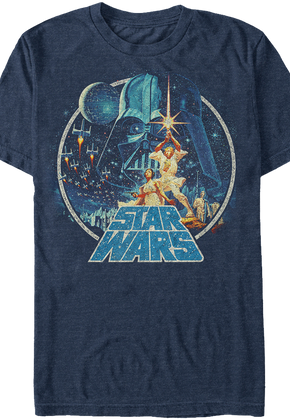 Star Wars A New Hope Poster Art T-Shirt