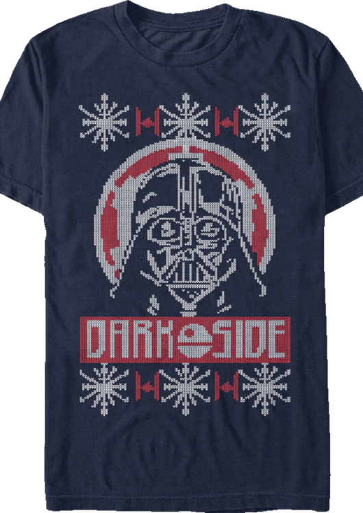 Star Wars Darth Vader Christmas T-Shirt Knit Pattern - main product image