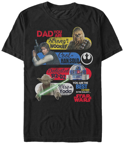 Star Wars Fathers Day Shirts
