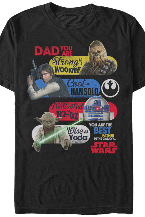 Star Wars Father's Day T-Shirtmain product image