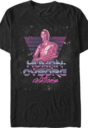 Star Wars Human Cyborg Relations T-Shirt