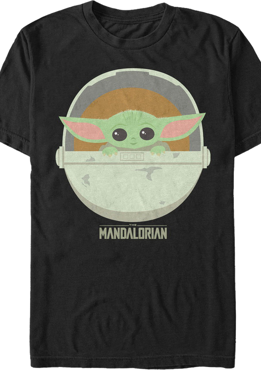 Star Wars The Mandalorian The Child Illustration T-Shirt - main product image