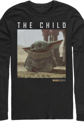 Star Wars The Mandalorian The Child Photograph Long Sleeve Shirt