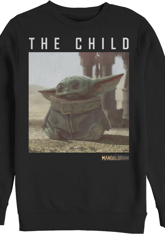 Star Wars The Mandalorian The Child Photograph Sweatshirt - main product image