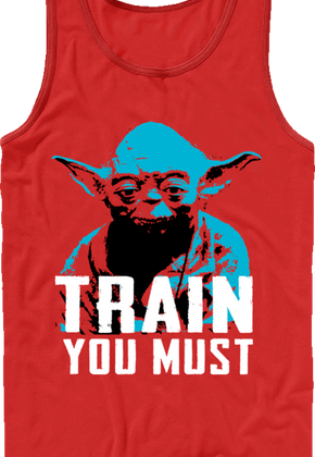 Star Wars Train You Must Tank Top