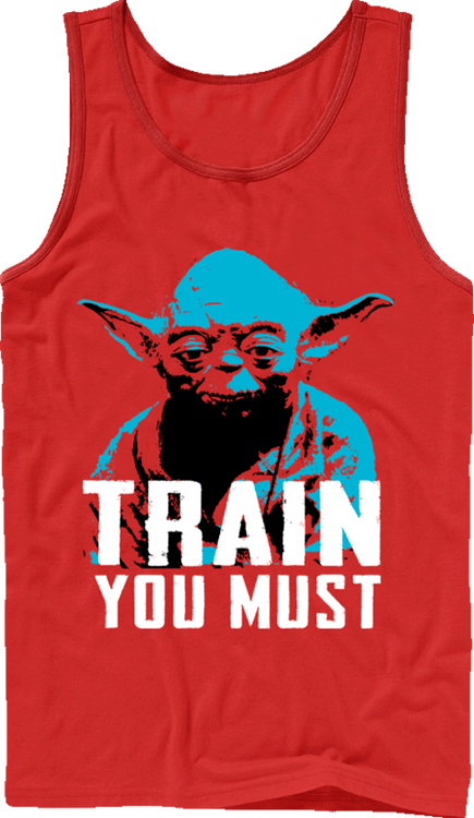 Star Wars Train You Must Tank Top - main product image