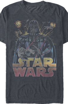 Star Wars Vader Air Battle T-Shirt