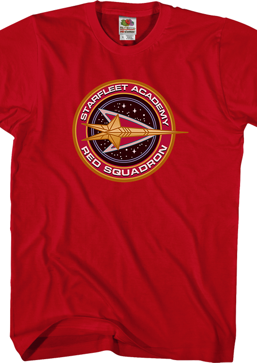 Starfleet Academy Red Squadron Star Trek T-Shirt - main product image