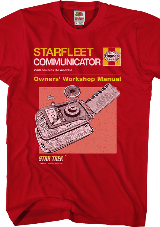 Starfleet Communicator Star Trek T-Shirt - main product image