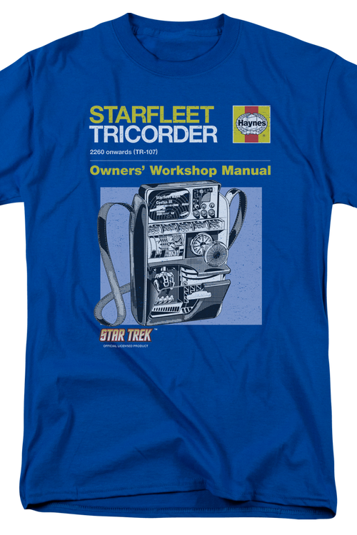 Starfleet Tricorder Star Trek T-Shirtmain product image